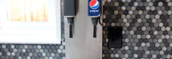 Pepsi Dispenser Installed